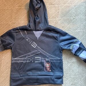 Halloween Dark Link Hoodie, The Legend Of Zelda Costume Kids Small